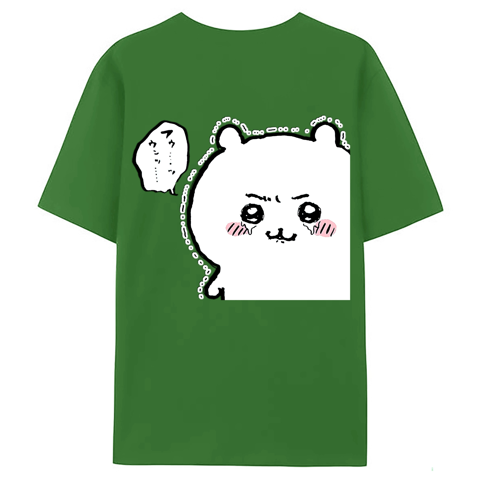 （画像用） ちいかわ ちいかわ Chii-kawa chiikawa レディース半袖Tシャツ(バックプリント)